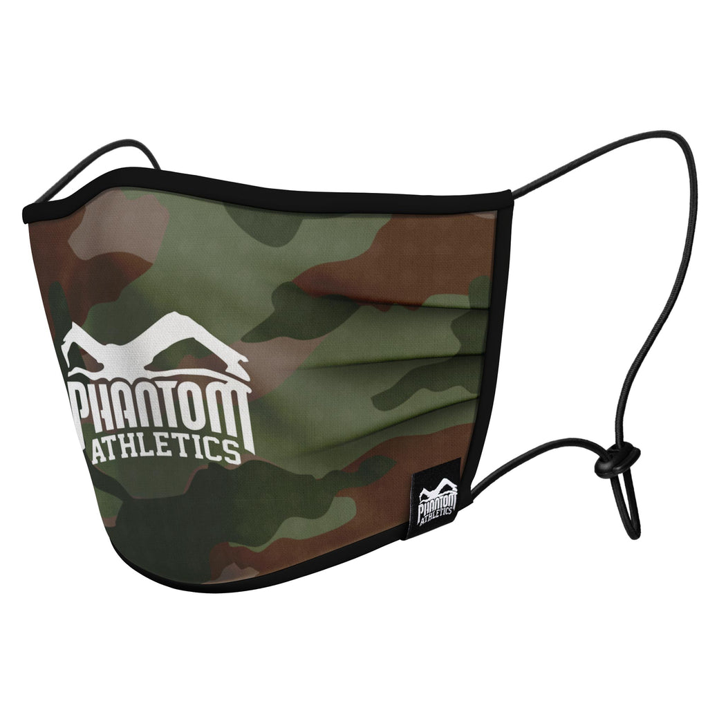 Facemask Tactic - Green Camo