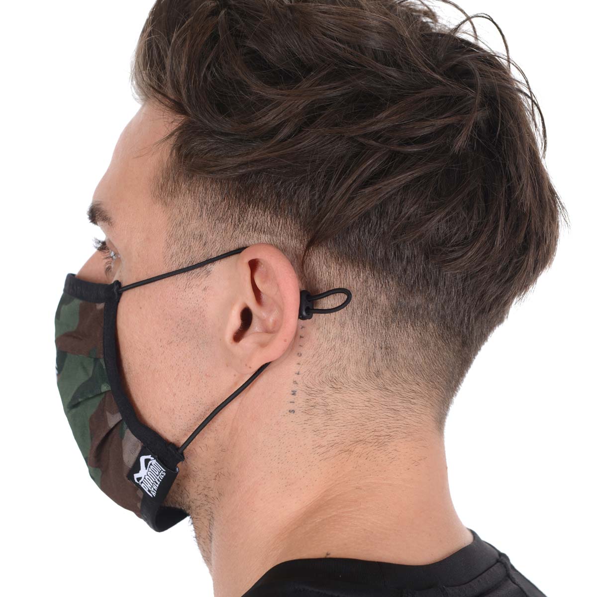 Facemask Tactic - Green Camo