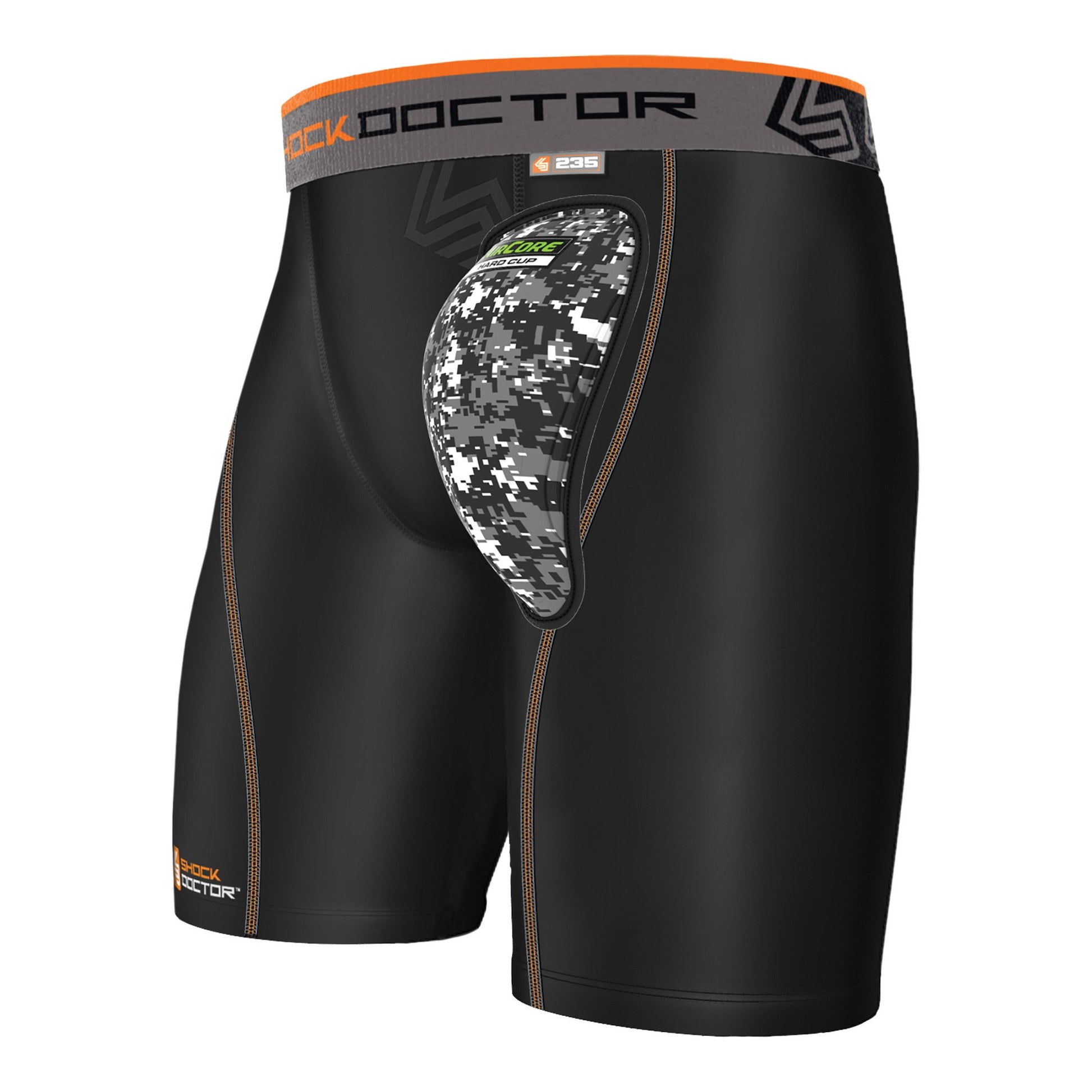 PHANTOM ATHLETICS - Kompressionshose mit AirCore Hard Cup Tiefschutz