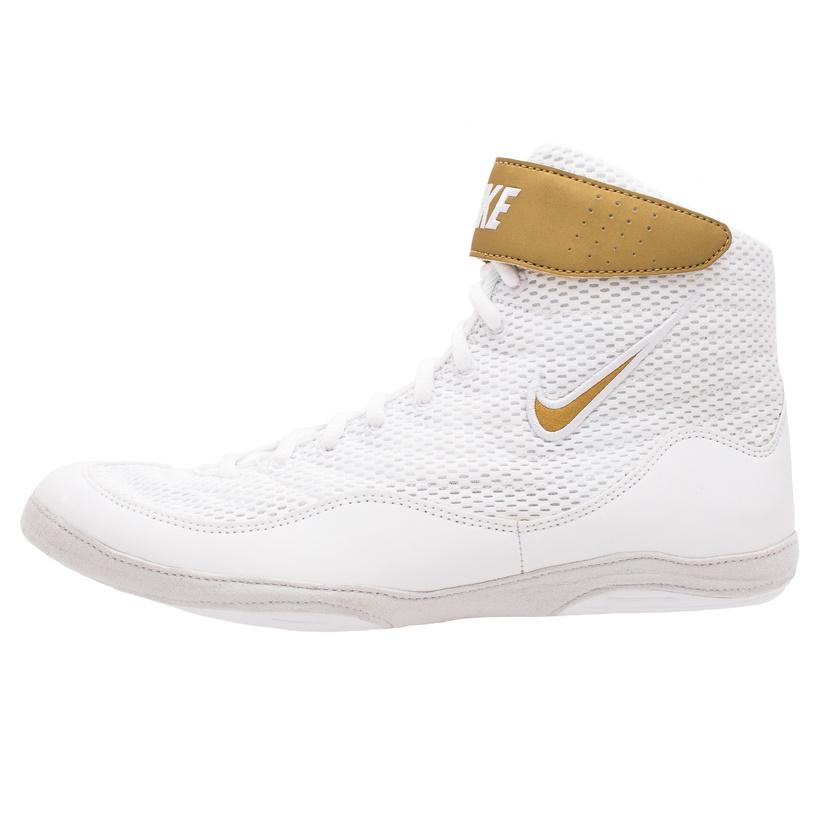 Wrestling Shoes NIKE Inflict 3 - White/Gold