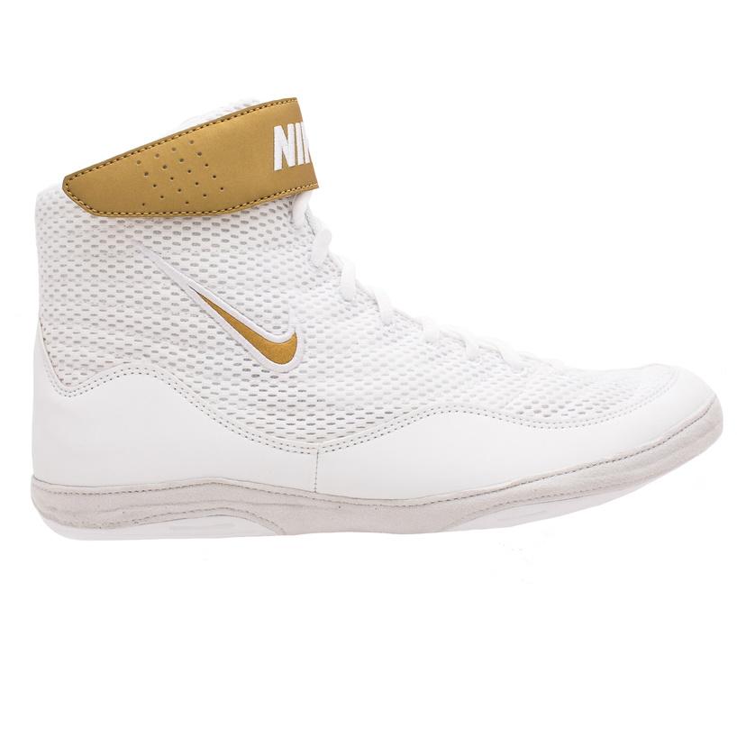 Wrestling Shoes NIKE Inflict 3 - White/Gold
