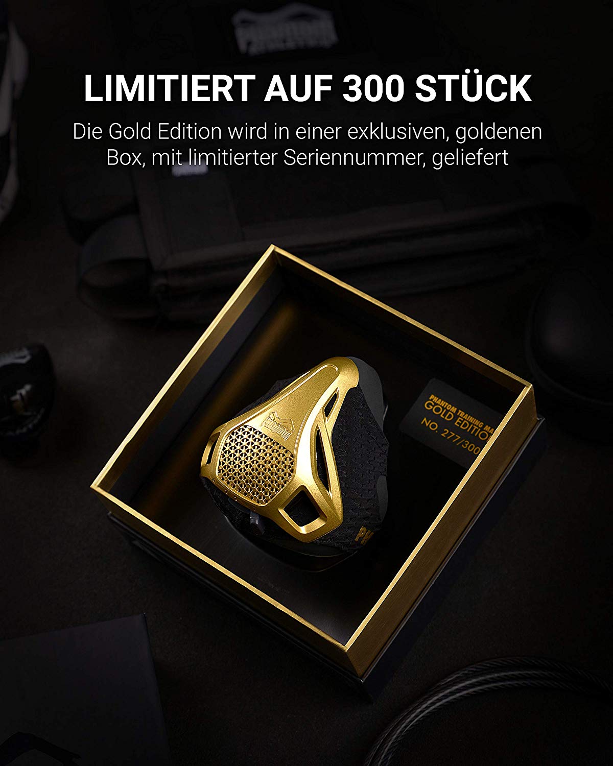 Phantom Training Mask - Gold Edition