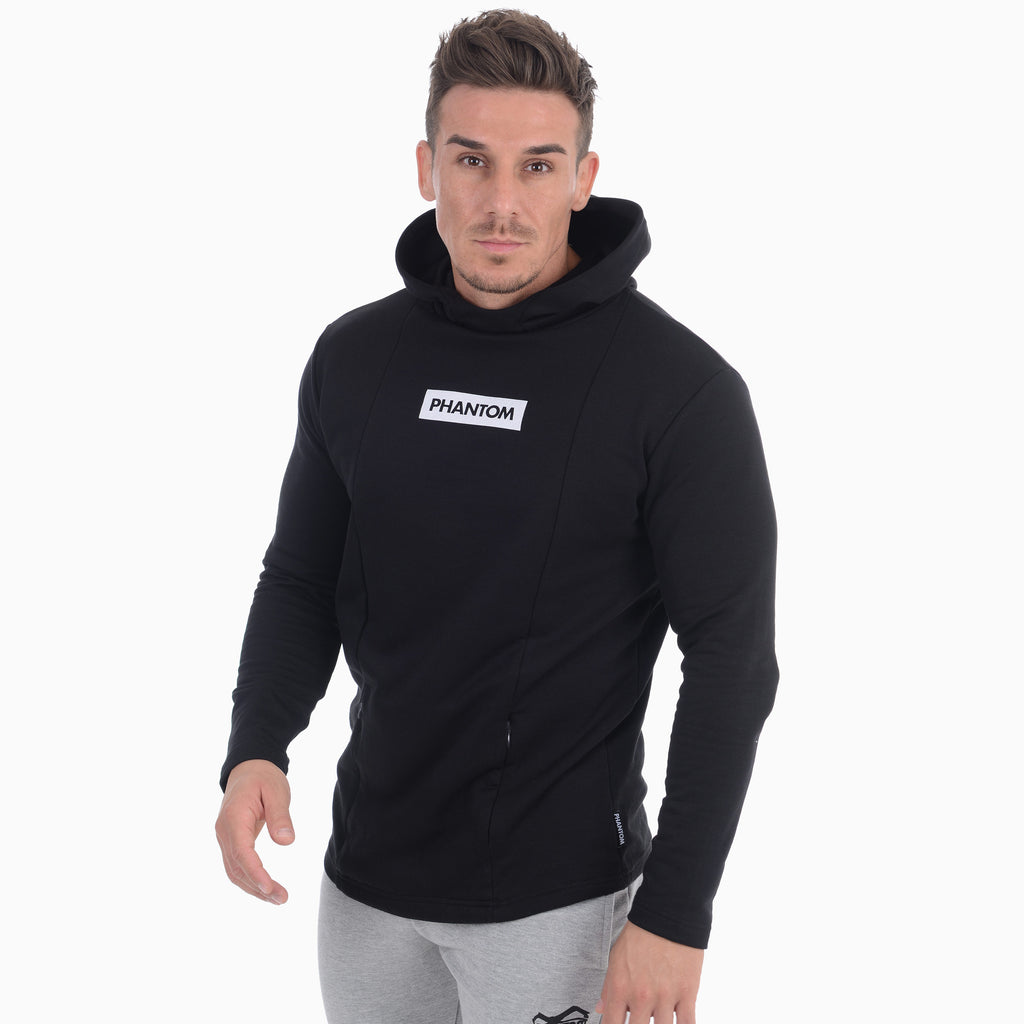 Phantom Athletics Fitness Hoodie Zero Schwarz Black