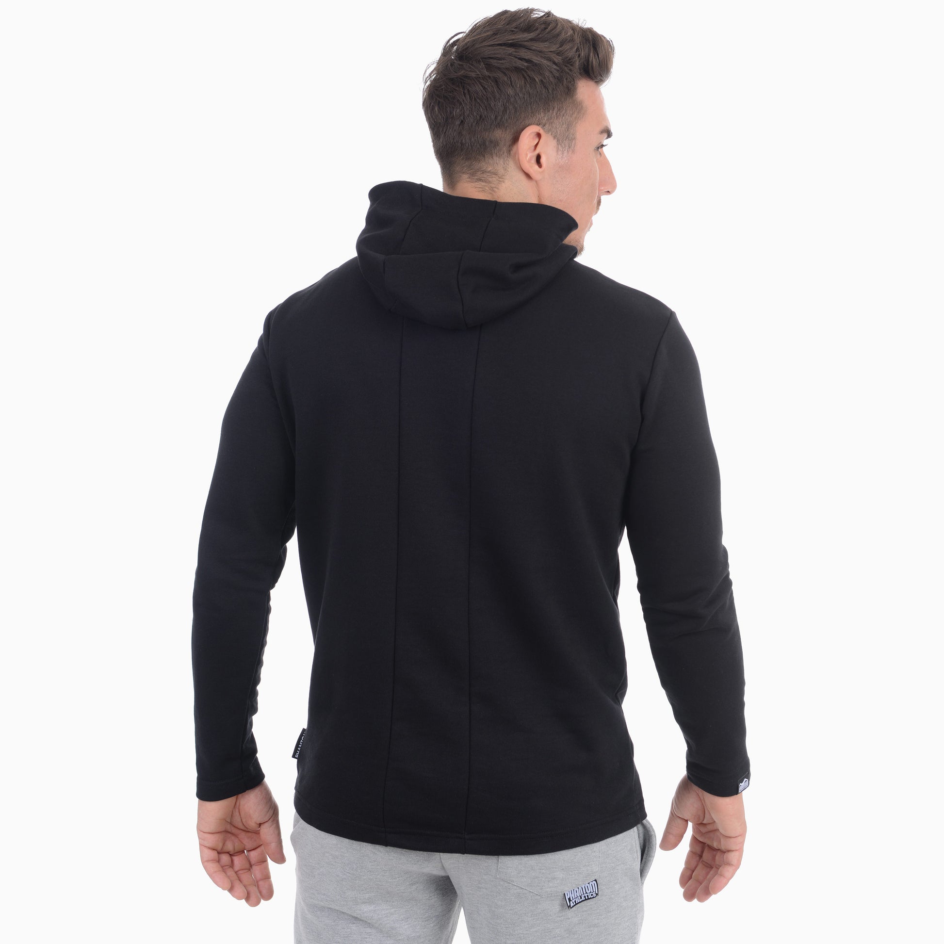 Phantom Athletics Fitness Hoodie Zero Schwarz Black