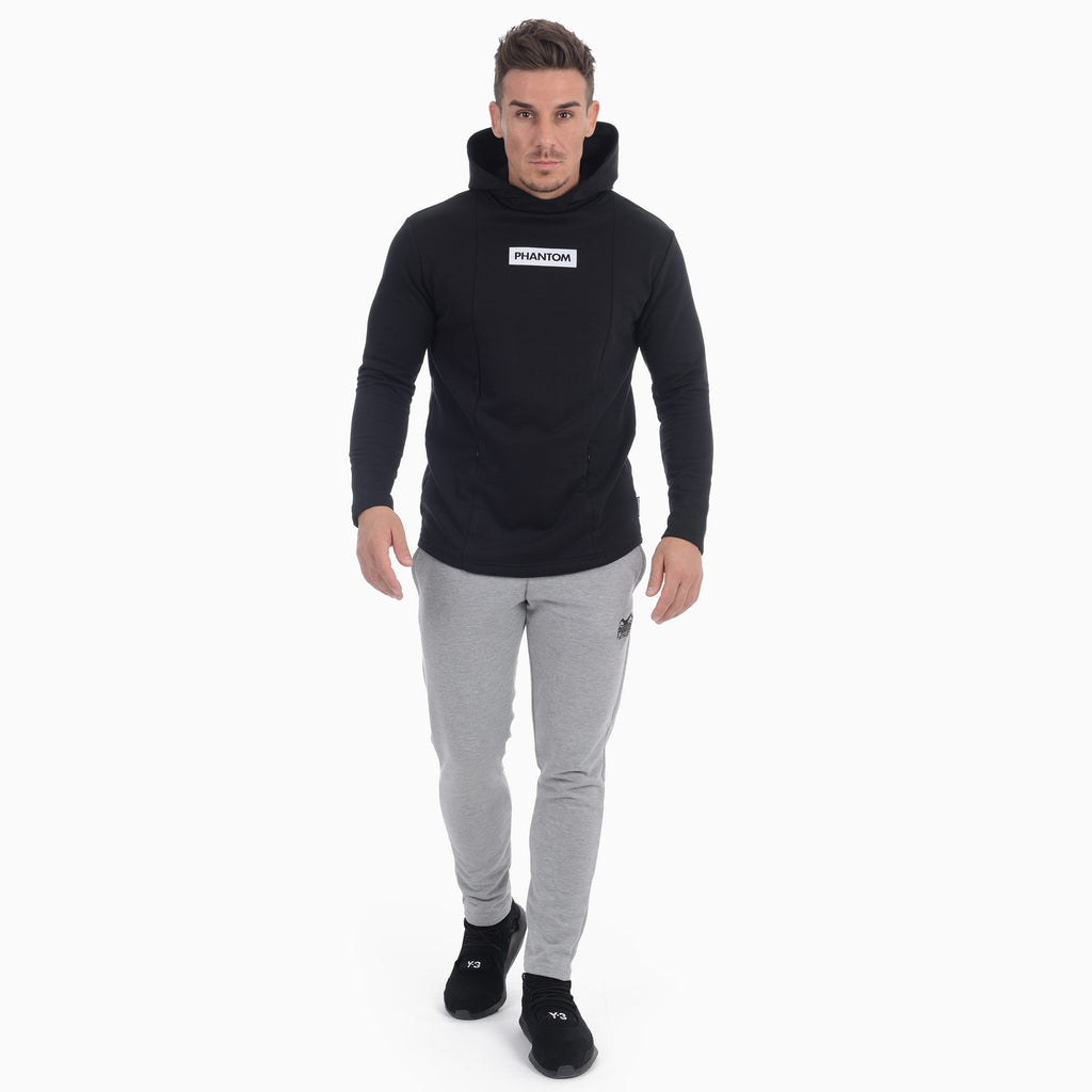 Phantom Athletics Fitness Hoodie Zero Schwarz Black