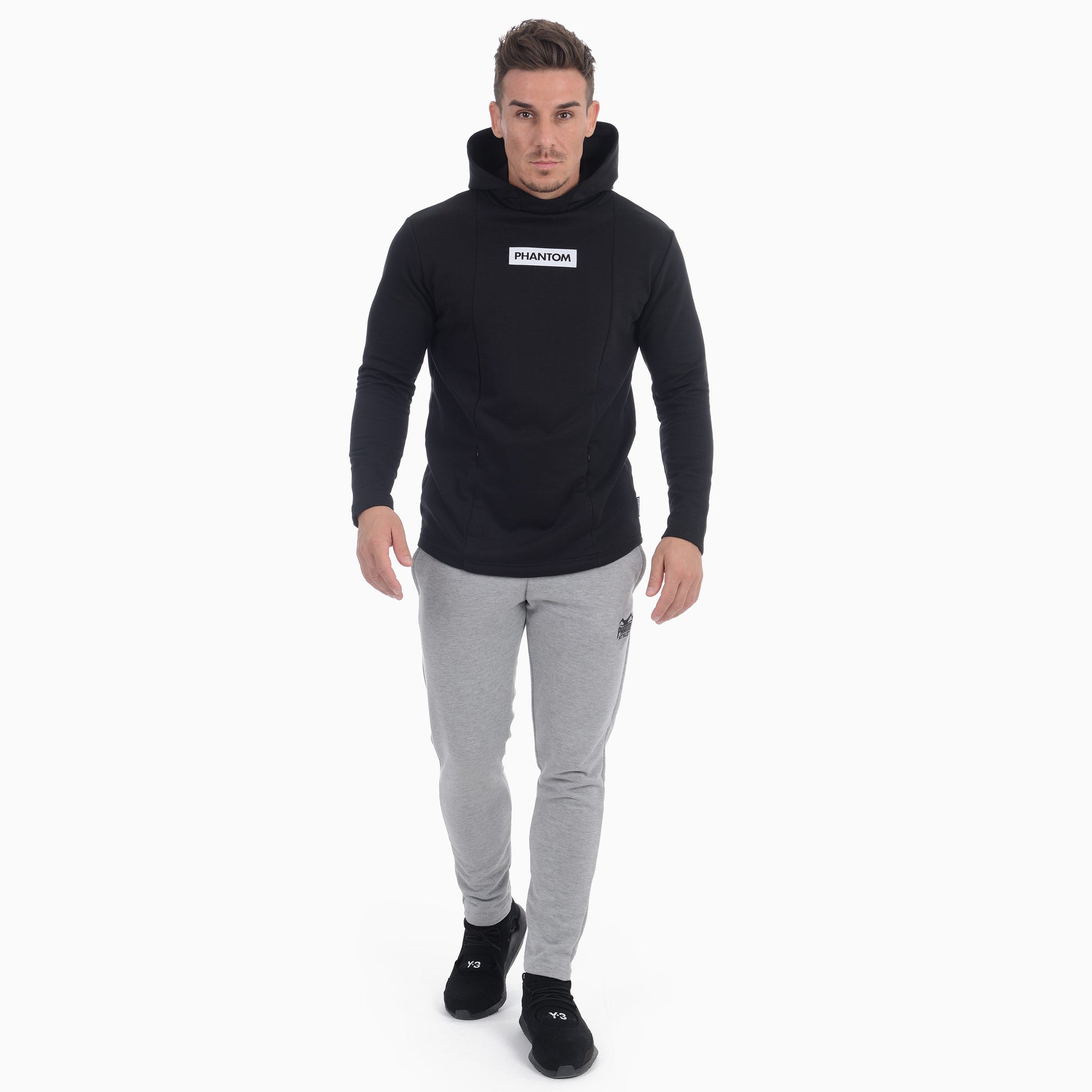 Phantom Athletics Fitness Hoodie Zero Schwarz Black