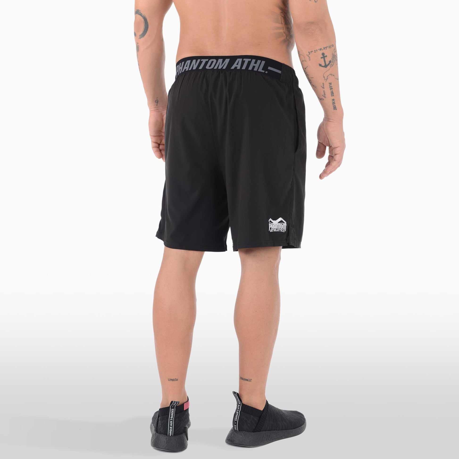 Phantom Athletics Tactic Trainingshort Training Short Hose kurz Fitness Black Schwarz