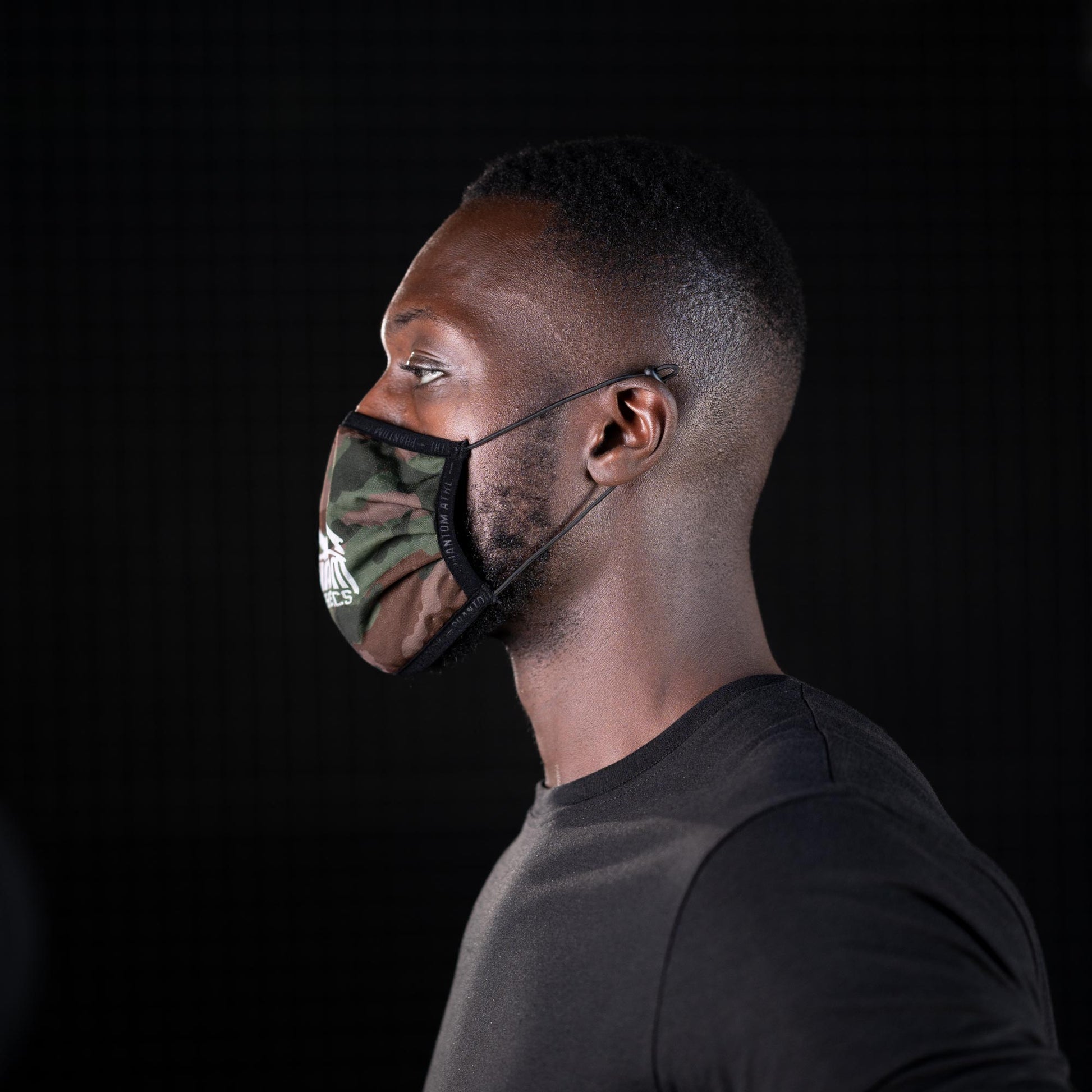 Facemask Tactic - Green Camo
