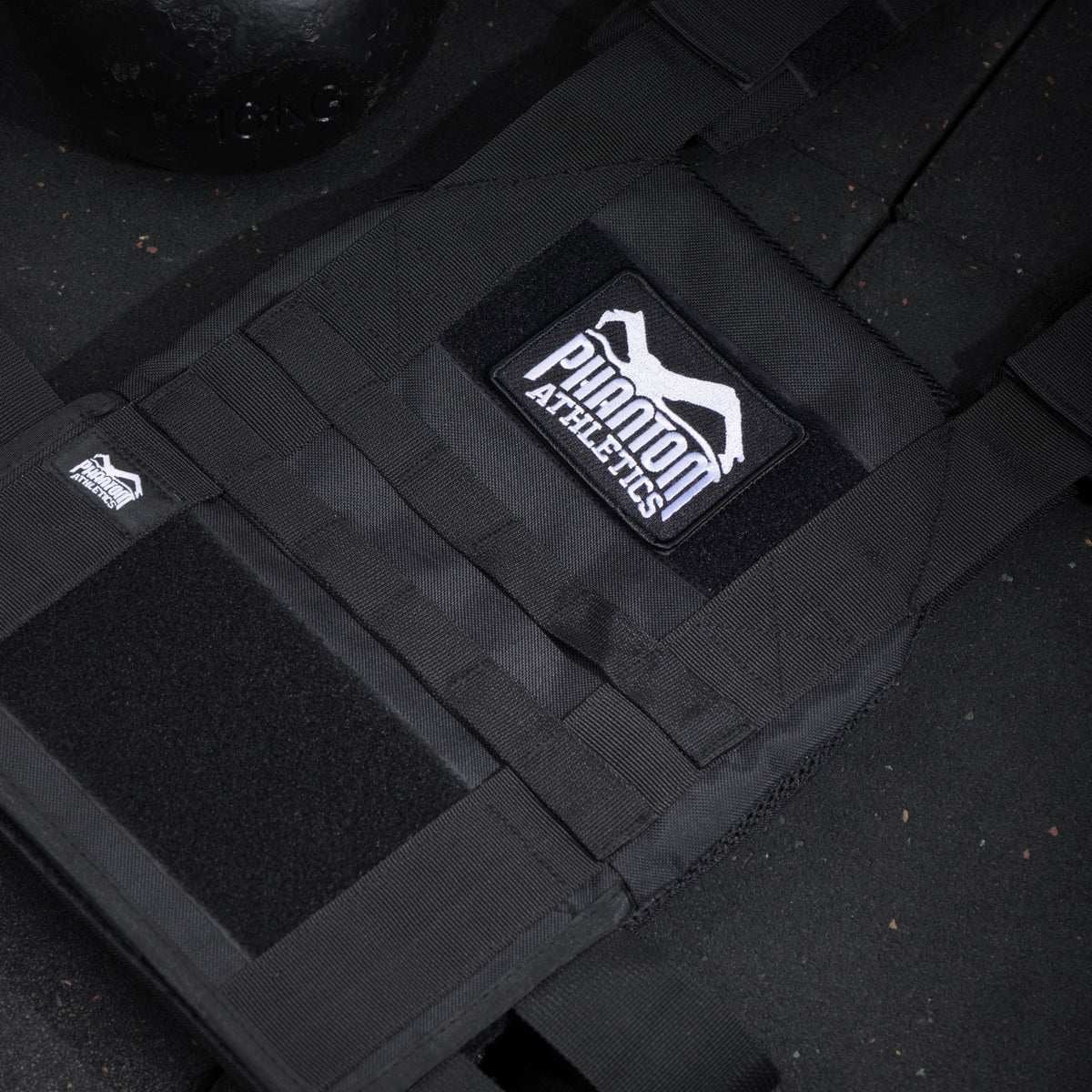 Phantom Athletics Aufnäher Patch für Rucksack Tasche Gymbag Feuerwehr Gewichtsweste
