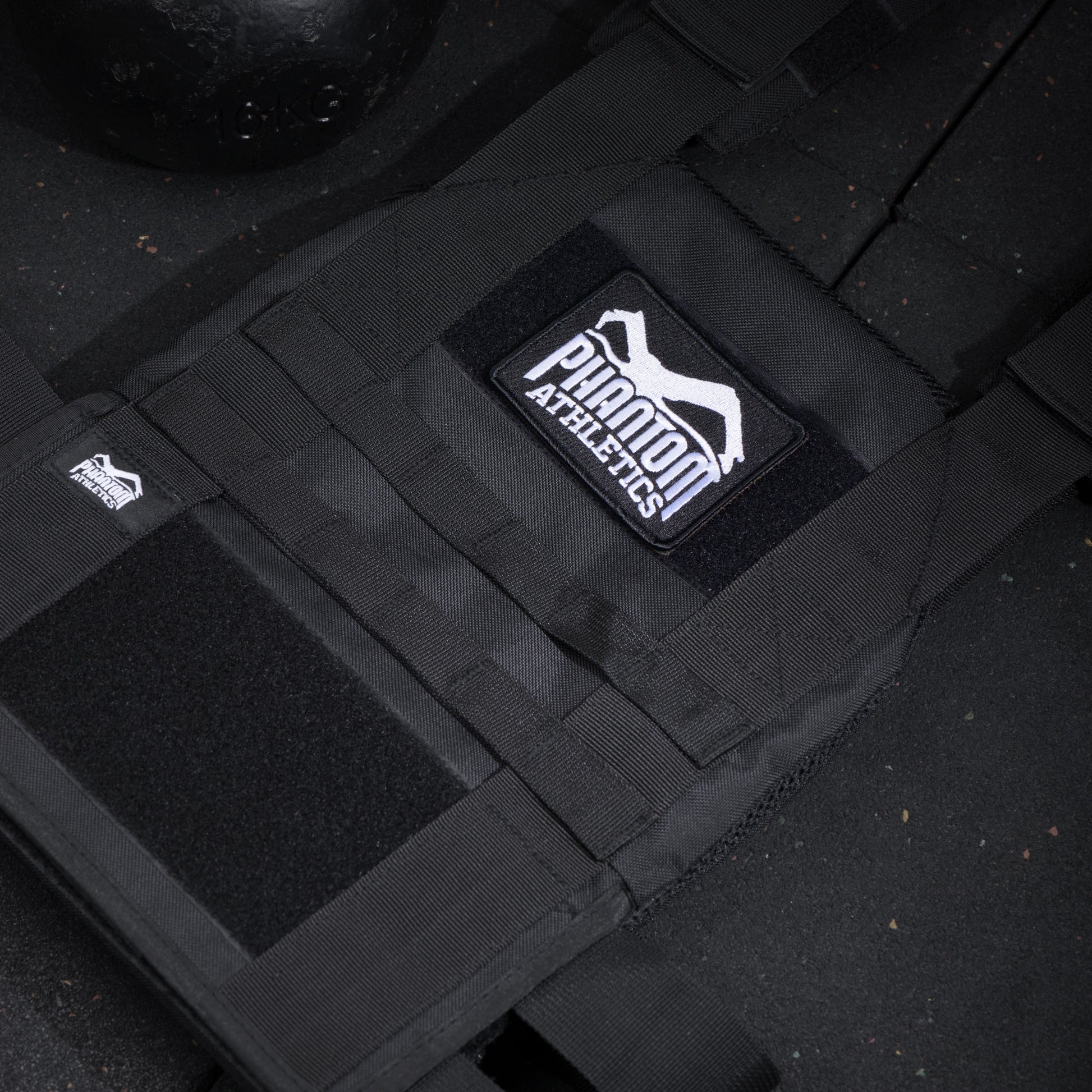 Phantom Athletics Aufnäher Patch für Rucksack Tasche Gymbag Feuerwehr Gewichtsweste