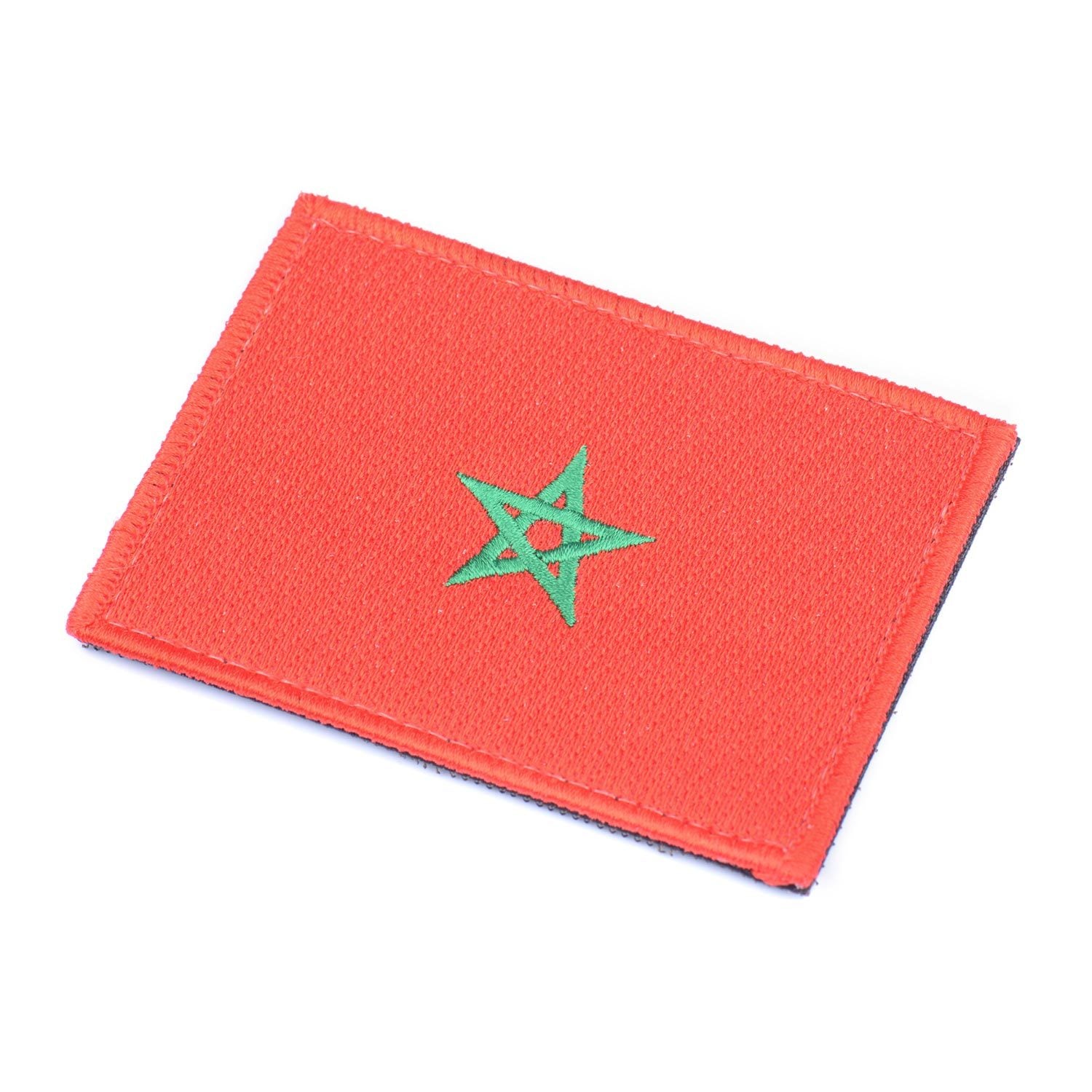 Phantom Athletics Aufnäher Patch für Rucksack Tasche Gymbag Feuerwehr Gewichtsweste Trainingsweste Land Länder Flagge Marokko Morocco al-Mamlaka al-Maghribīya