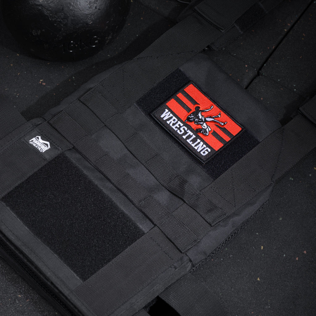 Phantom Athletics Aufnäher Patch für Rucksack Tasche Gymbag Feuerwehr Gewichtsweste Suckometer Fitness Functional Crossfit