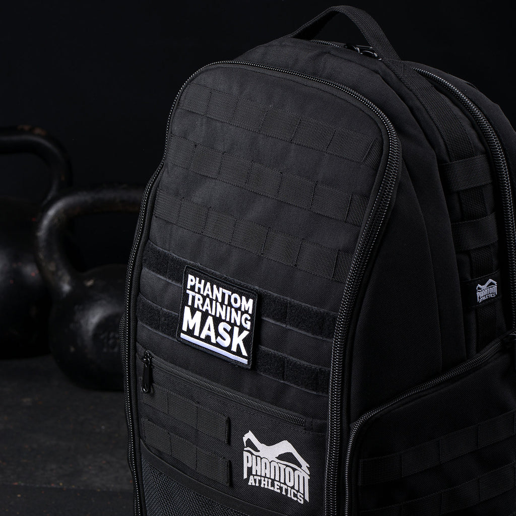 Phantom Athletics Aufnäher Patch für Rucksack Tasche Gymbag Feuerwehr Gewichtsweste Phantom Training Mask Trainingsmaske