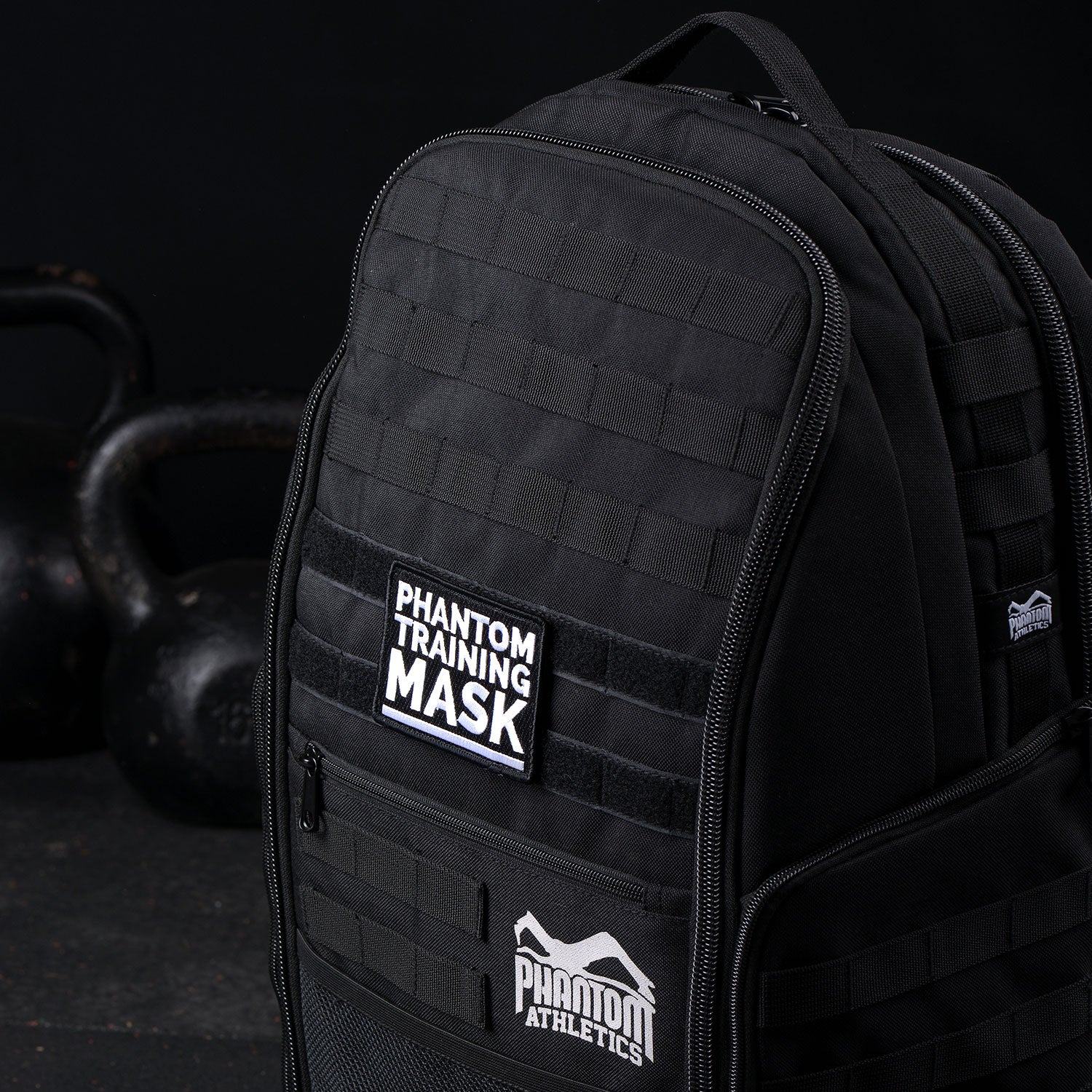 Phantom Athletics Aufnäher Patch für Rucksack Tasche Gymbag Feuerwehr Gewichtsweste Phantom Training Mask Trainingsmaske