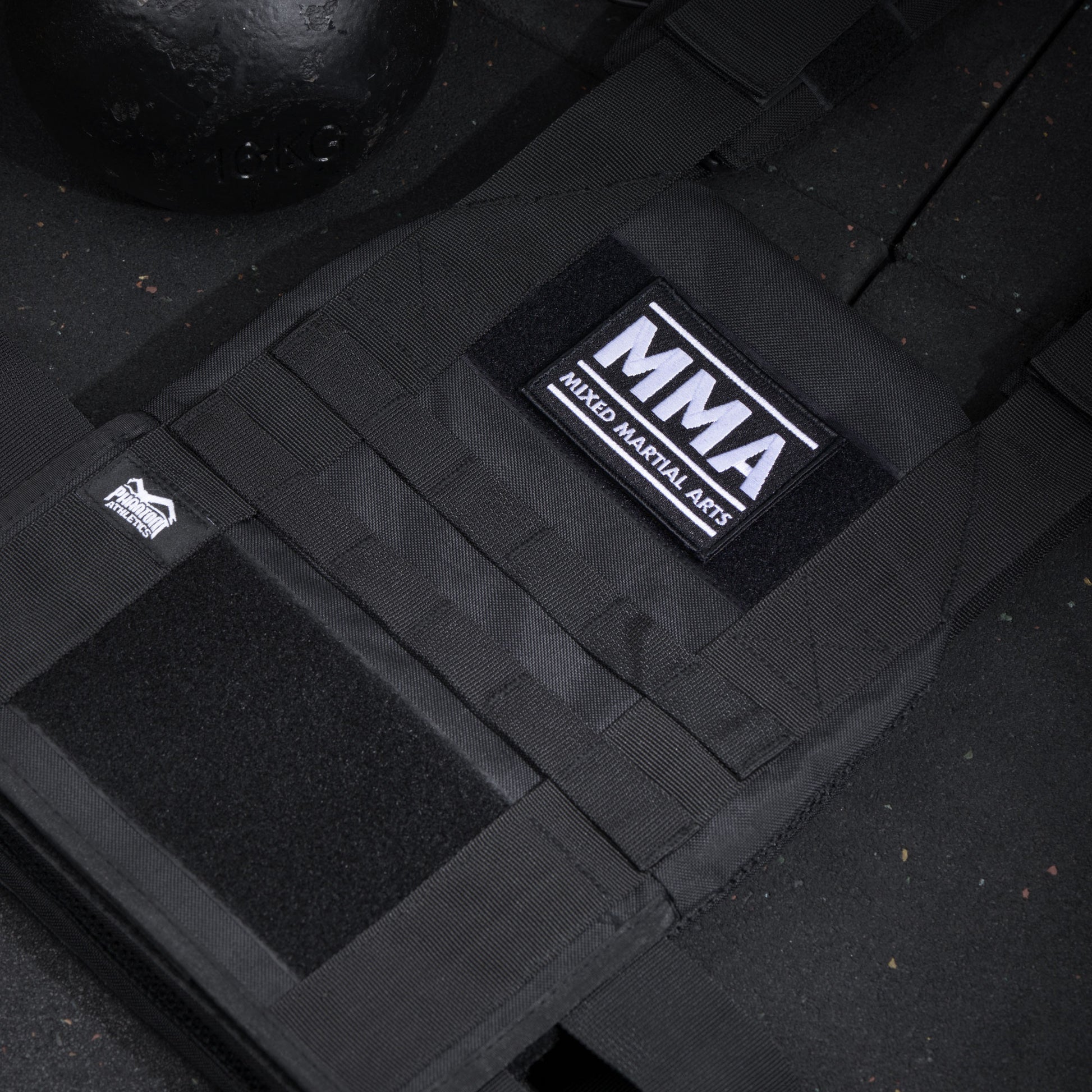 Phantom Athletics Aufnäher Patch für Rucksack Tasche Gymbag Feuerwehr Gewichtsweste