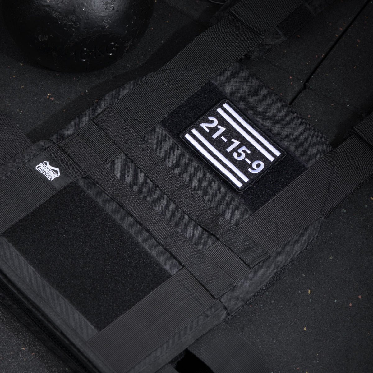 Phantom Athletics Aufnäher Patch für Rucksack Tasche Gymbag Feuerwehr Gewichtsweste 21-15-9 Fitness Functional Crossfit
