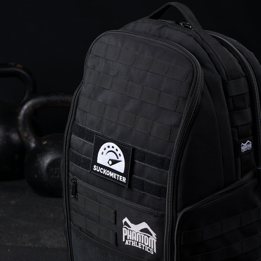Phantom Athletics Aufnäher Patch für Rucksack Tasche Gymbag Feuerwehr Gewichtsweste Suckometer Fitness Functional Crossfit