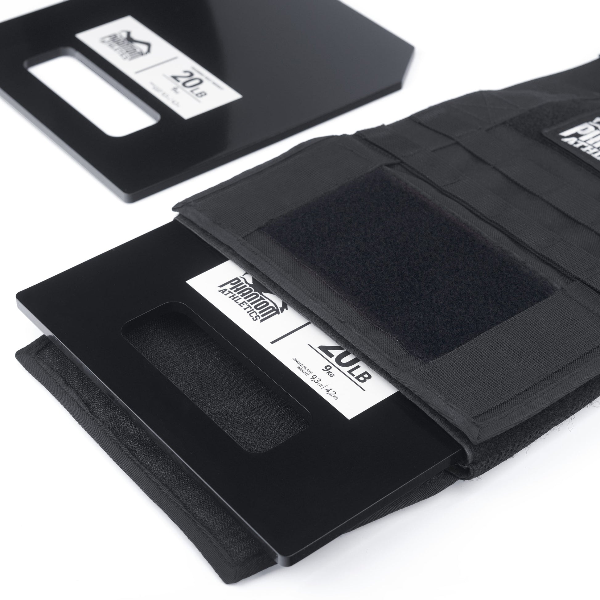Phantom Trainingswesten Platten Gewichtsweste Plate Carrier 13 LB LBS 6 Kg Platte Gewicht