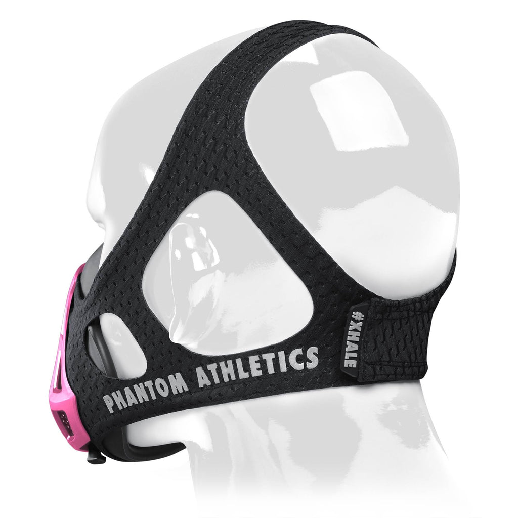 Phantom Trainingsmaske Phantom Maske Training Mask Schwarz Black Pink Lila Rosa Rose