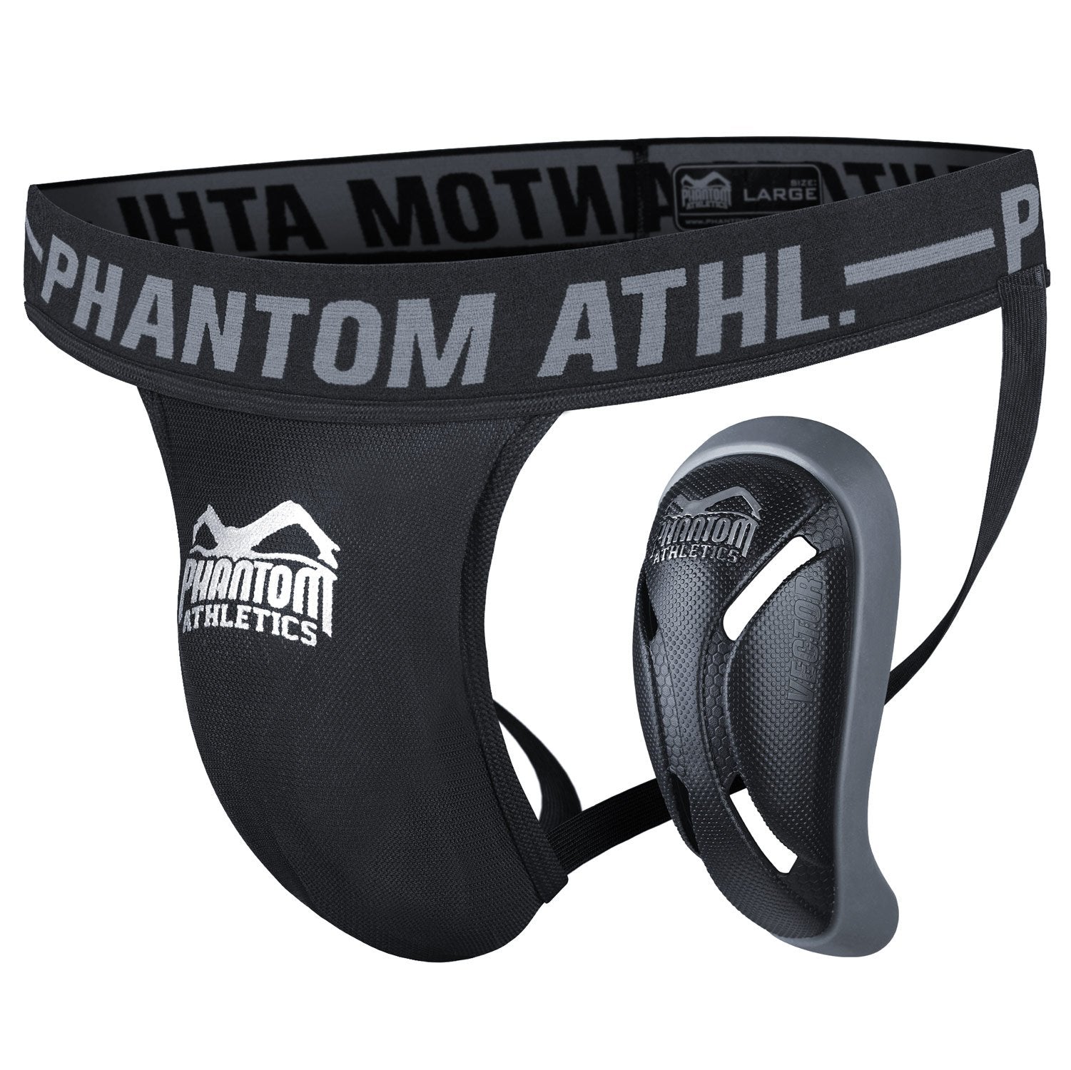 Phantom Athletics Tiefschutz Supporter Vector inkl. Cup Groinguard Groin Guard Suspensorium