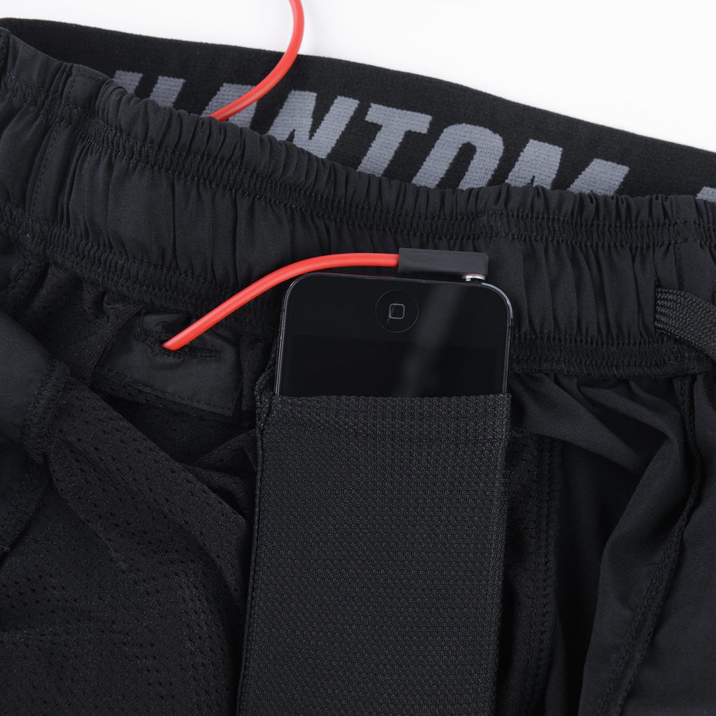Phantom Athletics Tactic Trainingshort Training Short Hose kurz Fitness Black Schwarz