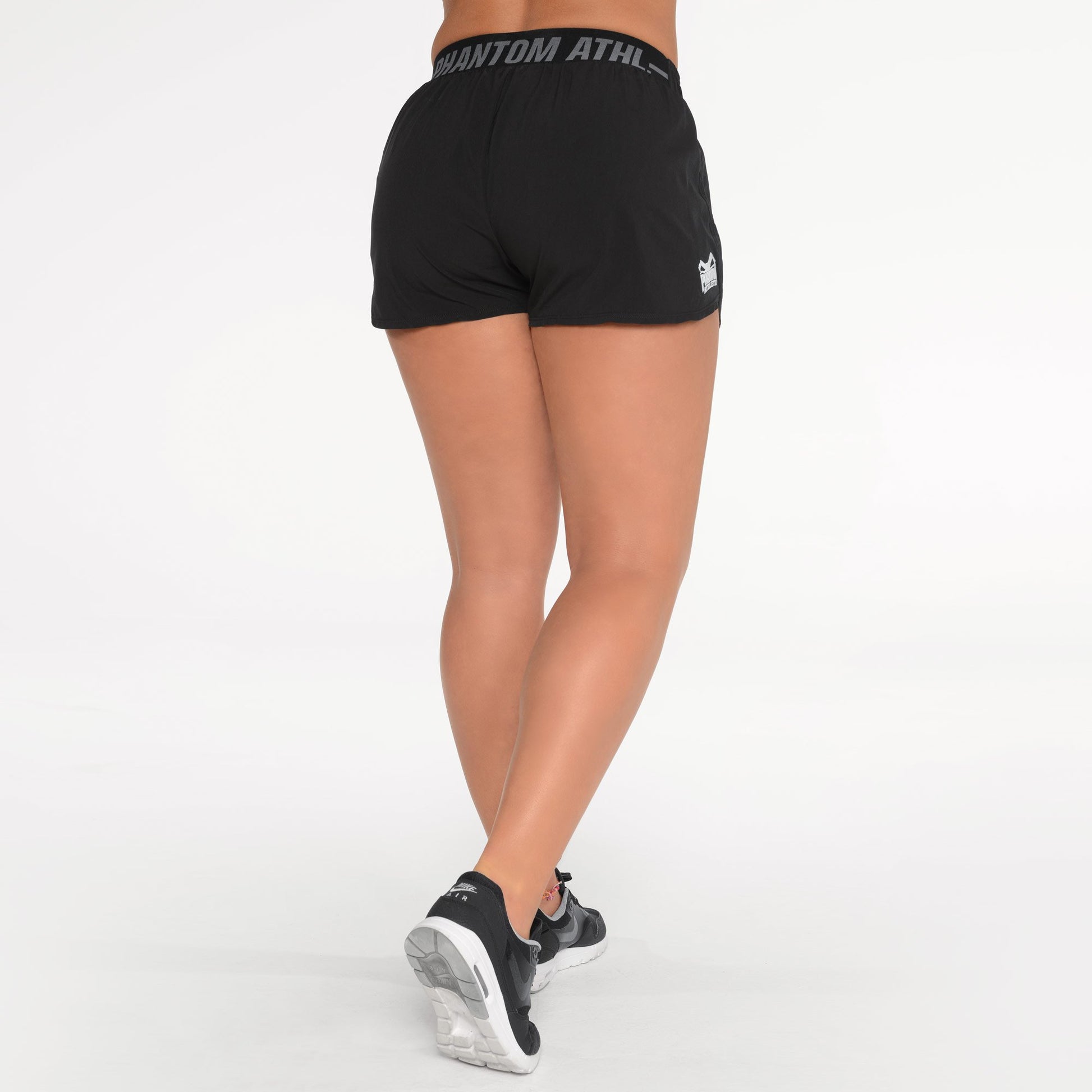 Phantom Athletics Trainings Shorts Eclipse Training Workout Yoga Black Locker Black Schwarz 