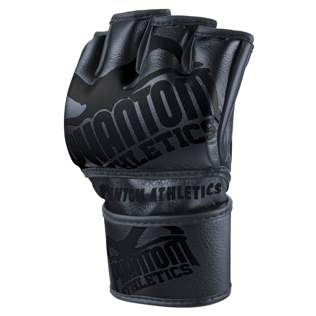 MMA Fight Gloves - Blackout Edition