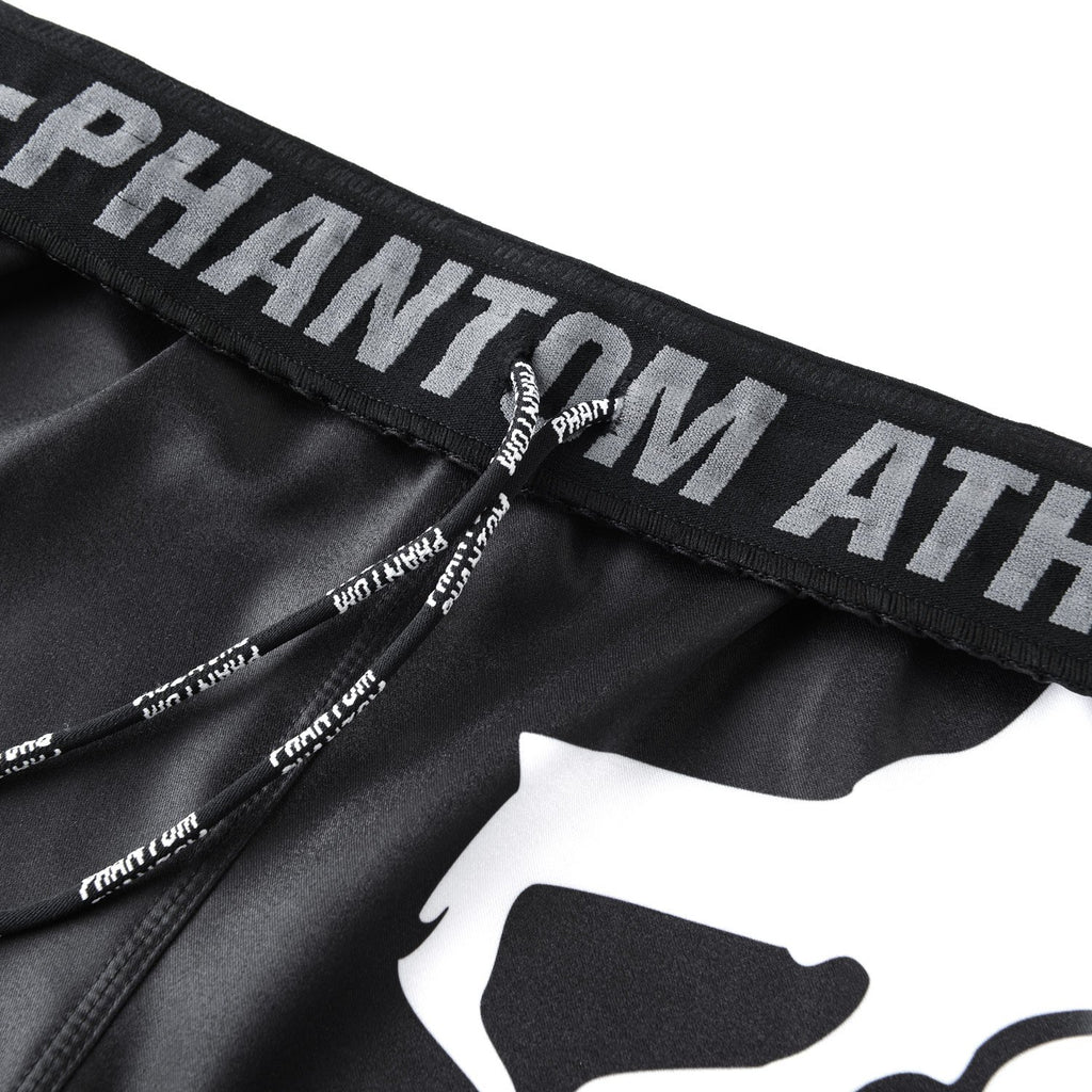Phantom Athletics Revolution Muay Thai Shorts Hose Thaiboxen Thai boxing  Pants Bottoms K1 Black Schwarz Grau Gray Camo Camouflage