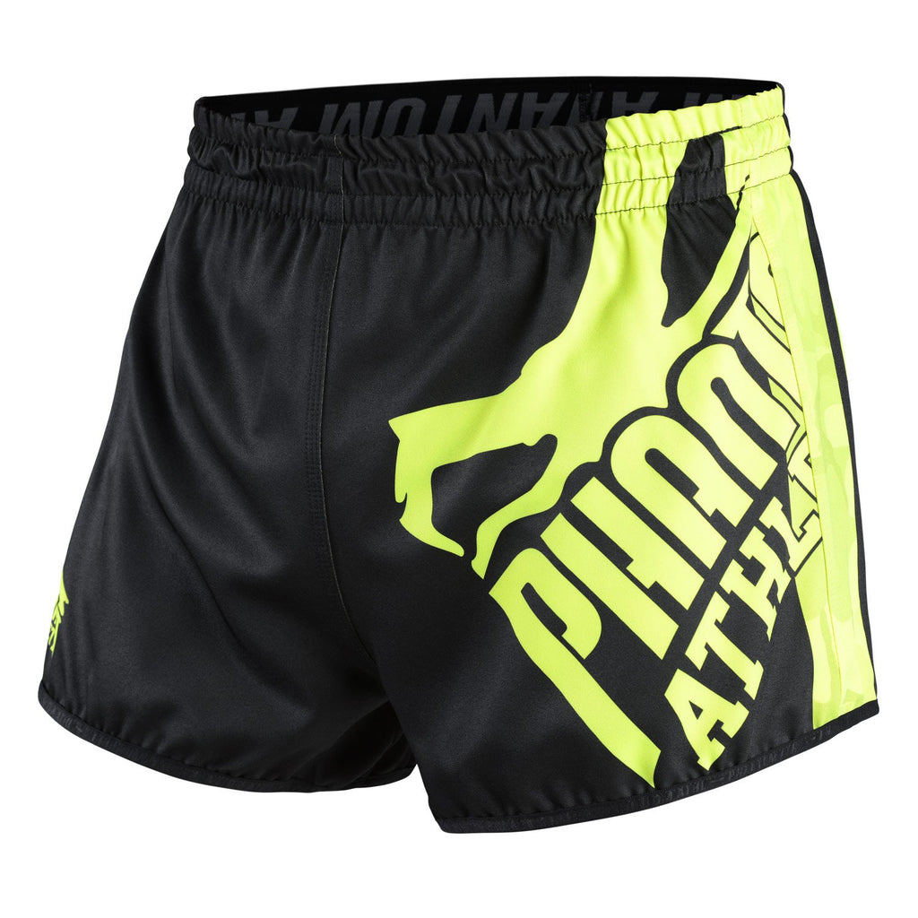 Phantom Athletics Revolution Muay Thai Shorts Hose Thaiboxen Thai boxing  Pants Bottoms K1 Black Schwarz Camo Camouflage Neon Fluo Gelb Grün Yellow Green