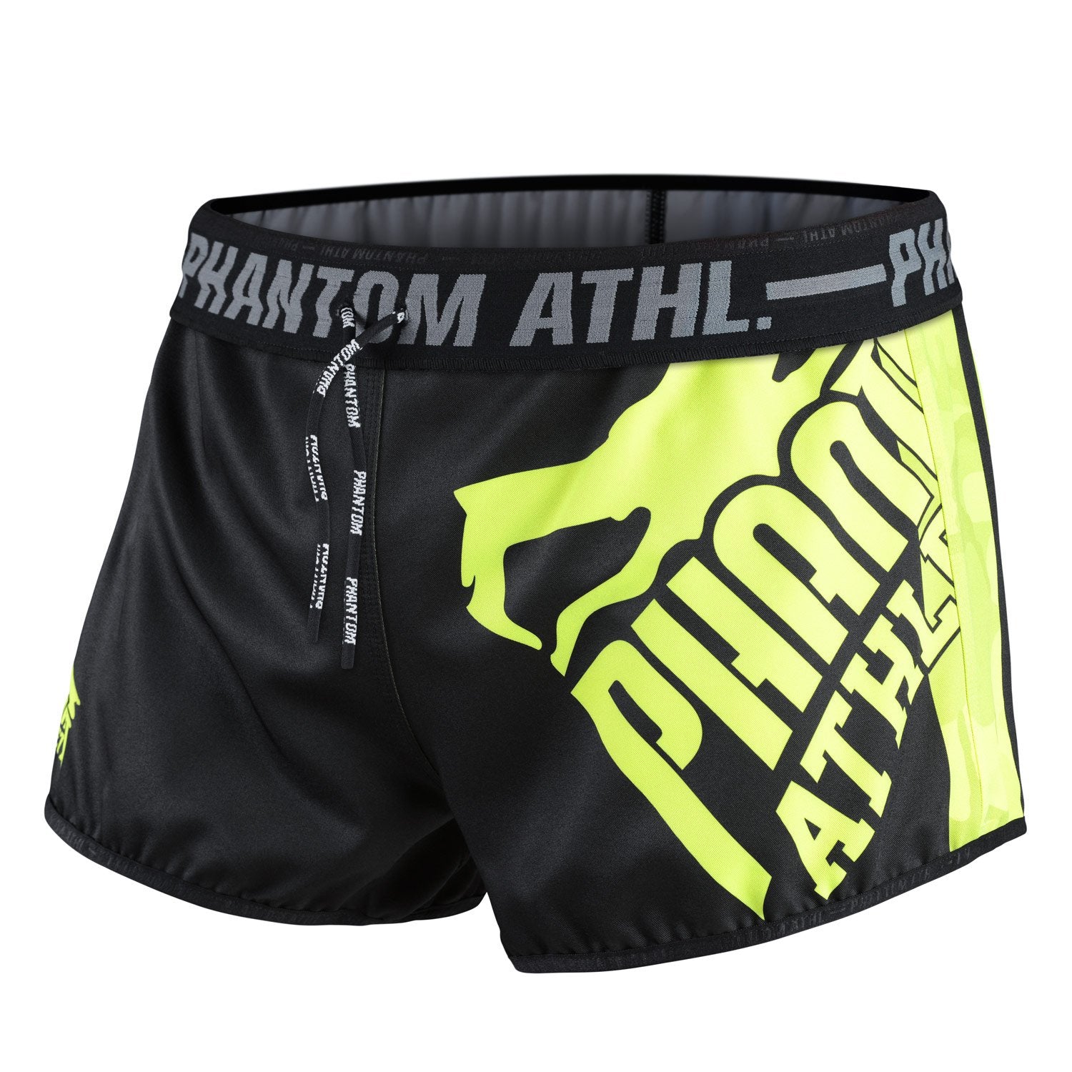 Phantom Athletics Revolution Muay Thai Shorts Hose Thaiboxen Thai boxing  Pants Bottoms K1 Black Schwarz Camo Camouflage Neon Fluo Gelb Grün Yellow Green