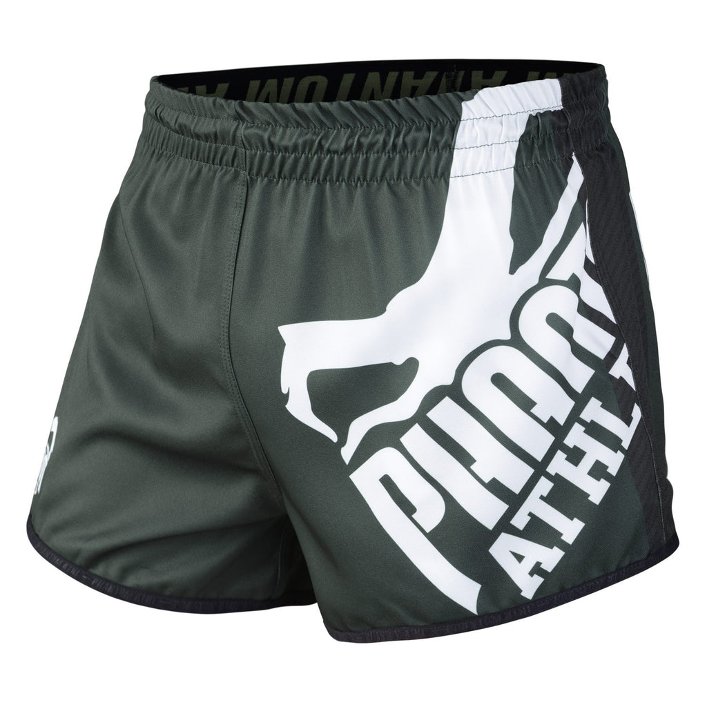 Phantom Athletics Revolution Muay Thai Shorts Hose Thaiboxen Thai boxing  Pants Bottoms K1 Black Schwarz Grün Green