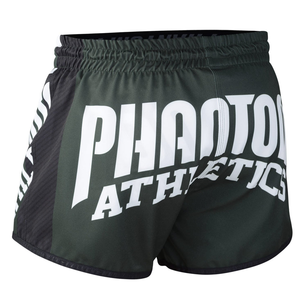 Phantom Athletics Revolution Muay Thai Shorts Hose Thaiboxen Thai boxing  Pants Bottoms K1 Black Schwarz Grün Green