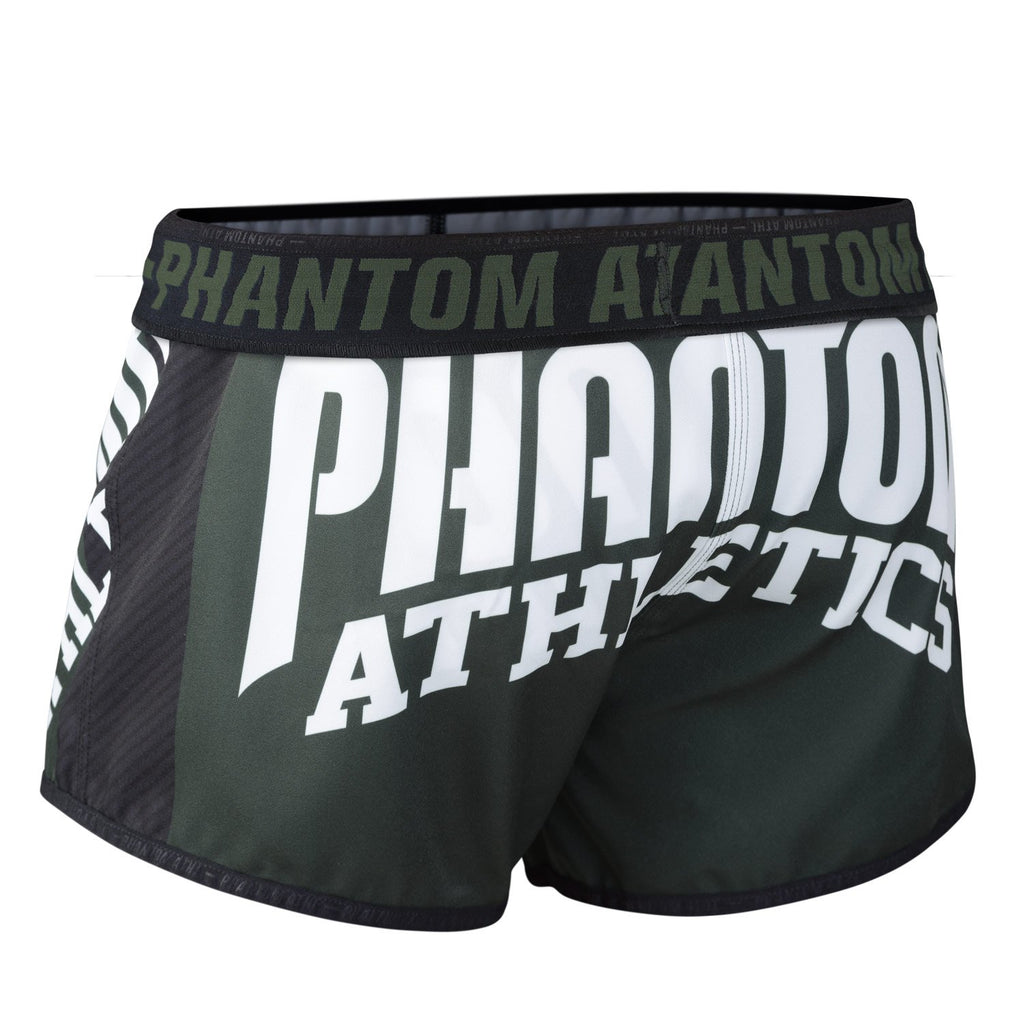 Phantom Athletics Revolution Muay Thai Shorts Hose Thaiboxen Thai boxing  Pants Bottoms K1 Black Schwarz Grün Green