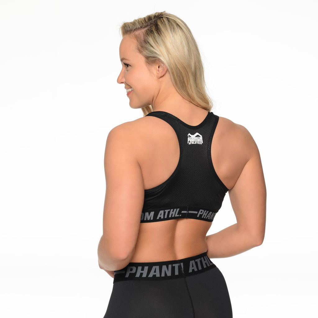 Phantom Athletics Sports Bra Eclipse BH Fitness Yoga Sport Black Schwarz