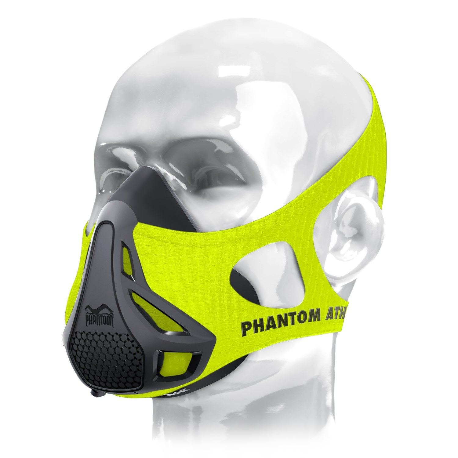 Phantom Trainingsmaske Training Mask Sleeve Kopfband Neon Grün Gelb Yellow Green
