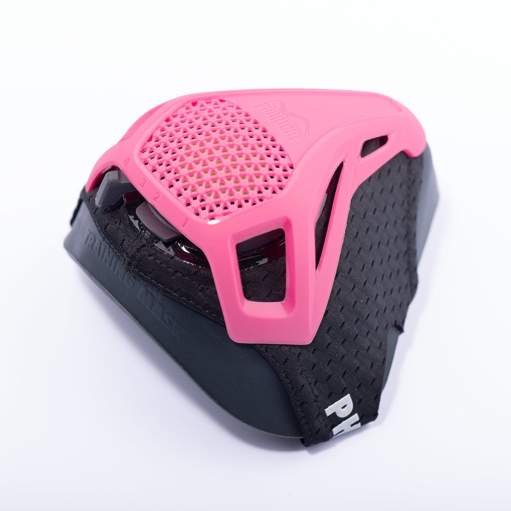 Phantom Trainingsmaske Phantom Maske Training Mask Schwarz Black Pink Lila Rosa Rose