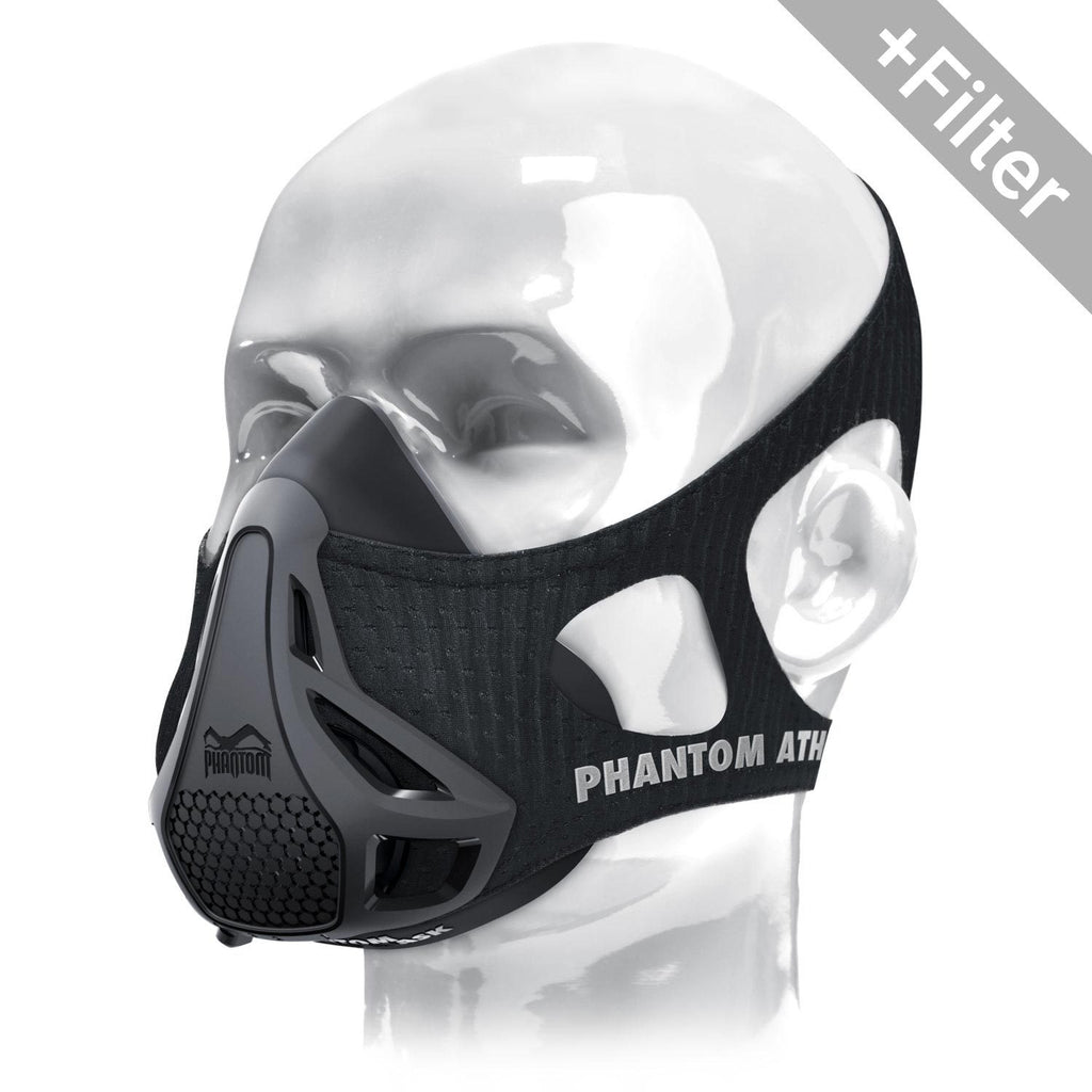 PHANTOM ATHLETICS - Phantom Trainingsmaske mit GKD Filter