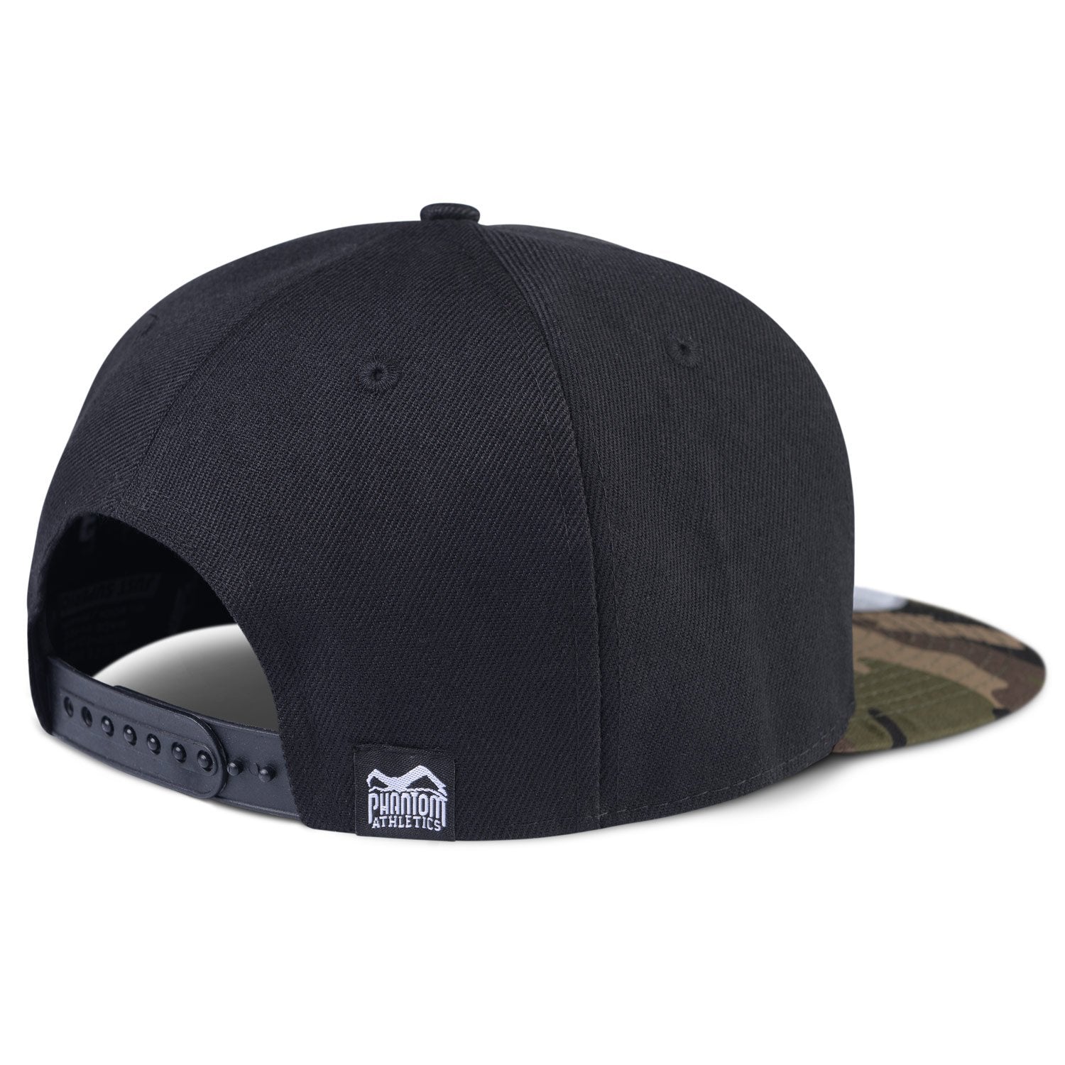 Phantom Athletics Cap Team Kappe Snapback Hat Logo MMA Mixed Martial Arts Camo Camouflage Black Schwarz