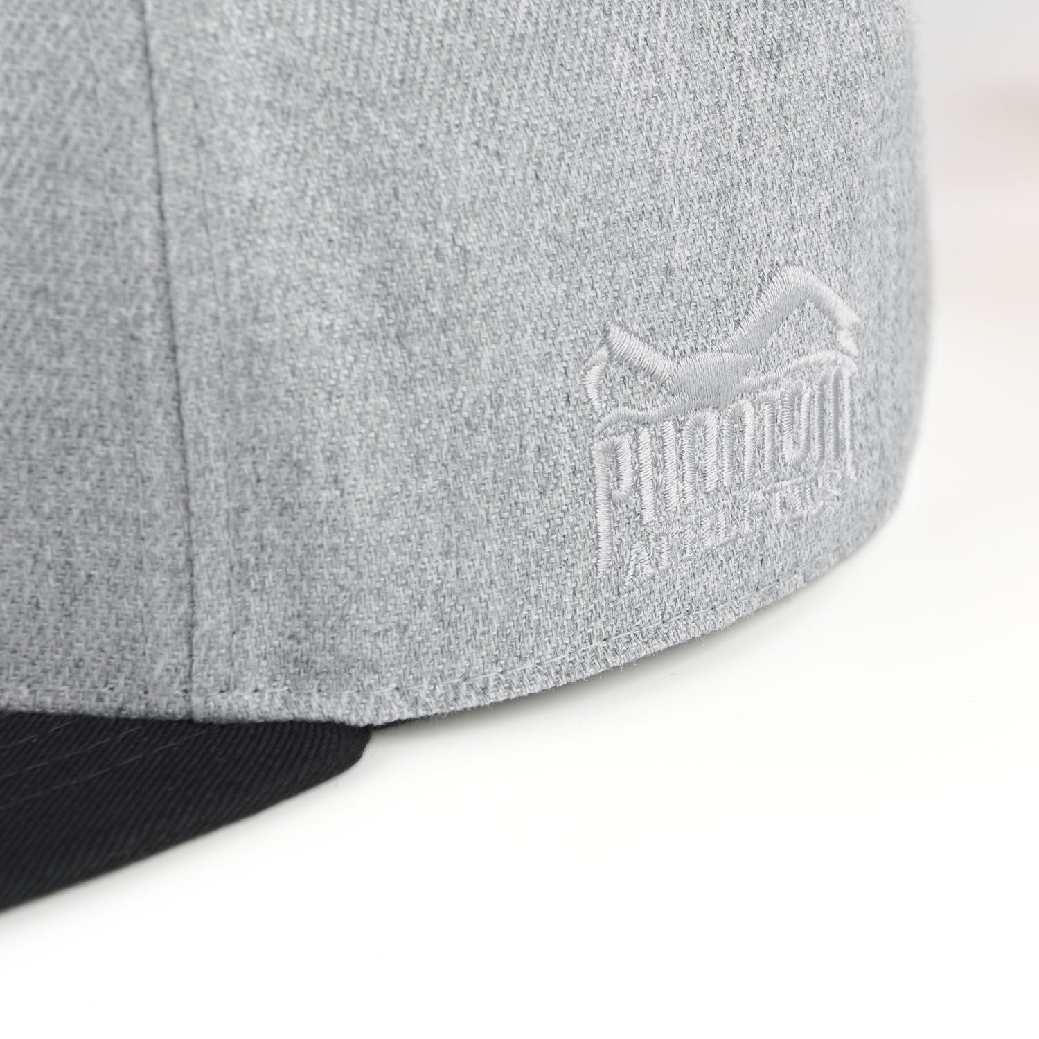 Phantom Athletics Cap Team Kappe Snapback Hat Grau Gray Black Schwarz
