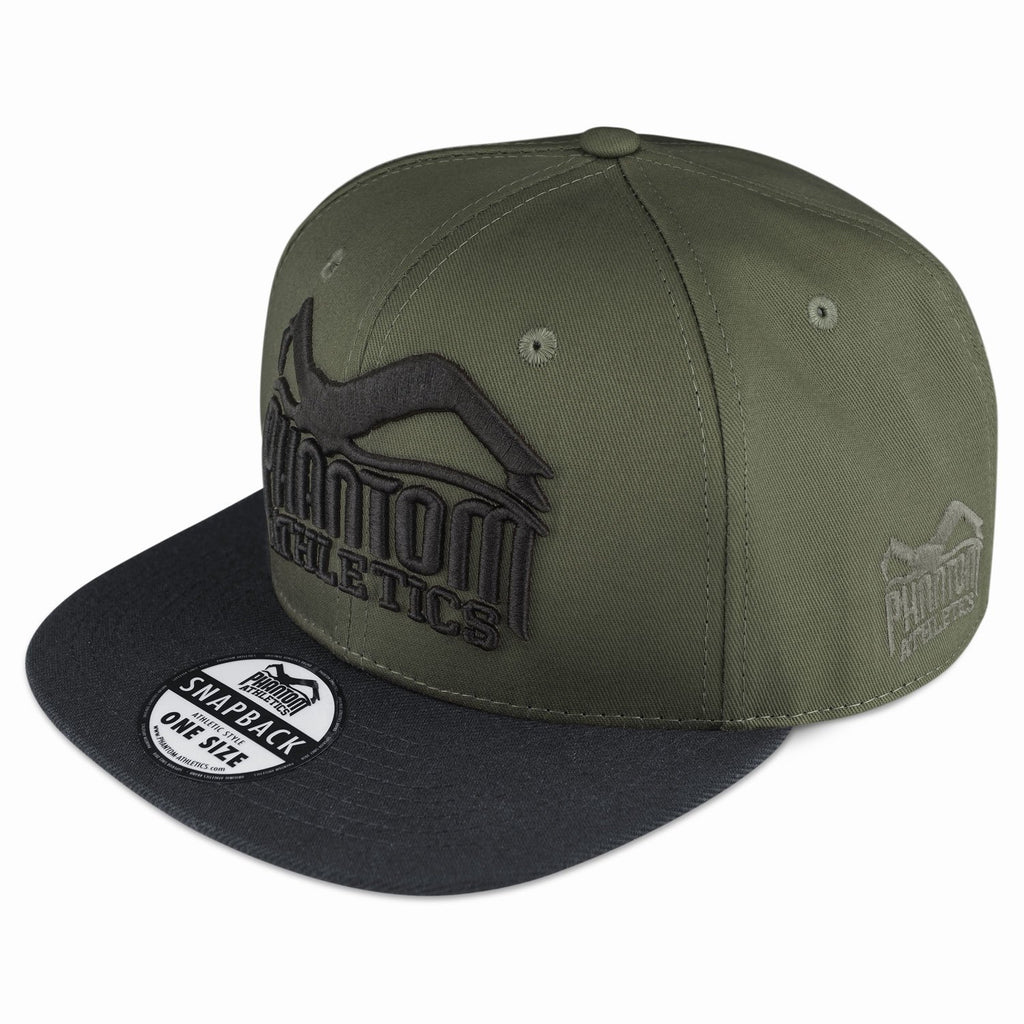 Phantom Athletics Cap Team Kappe Snapback Hat Logo Black Schwarz Grün green