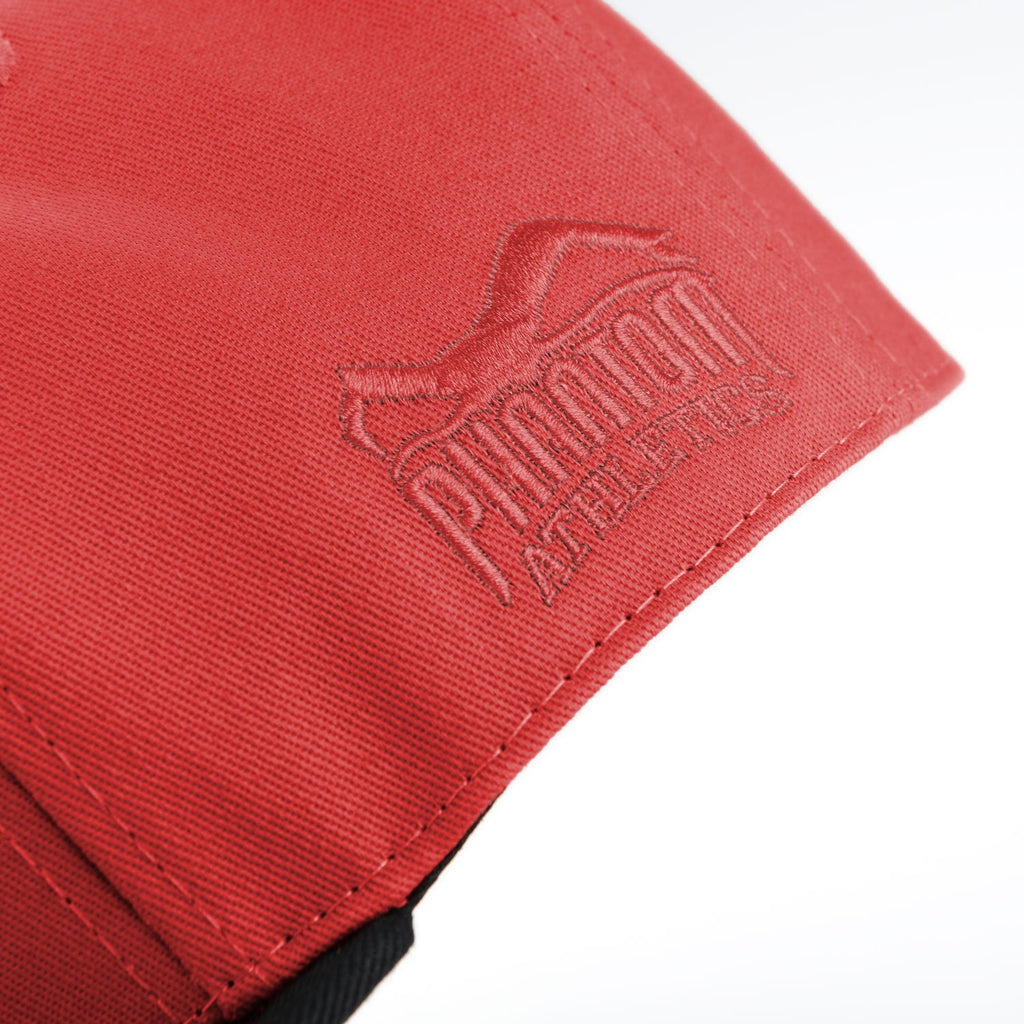 Phantom Athletics Cap Team Kappe Snapback Hat Logo rot Red Black Schwarz