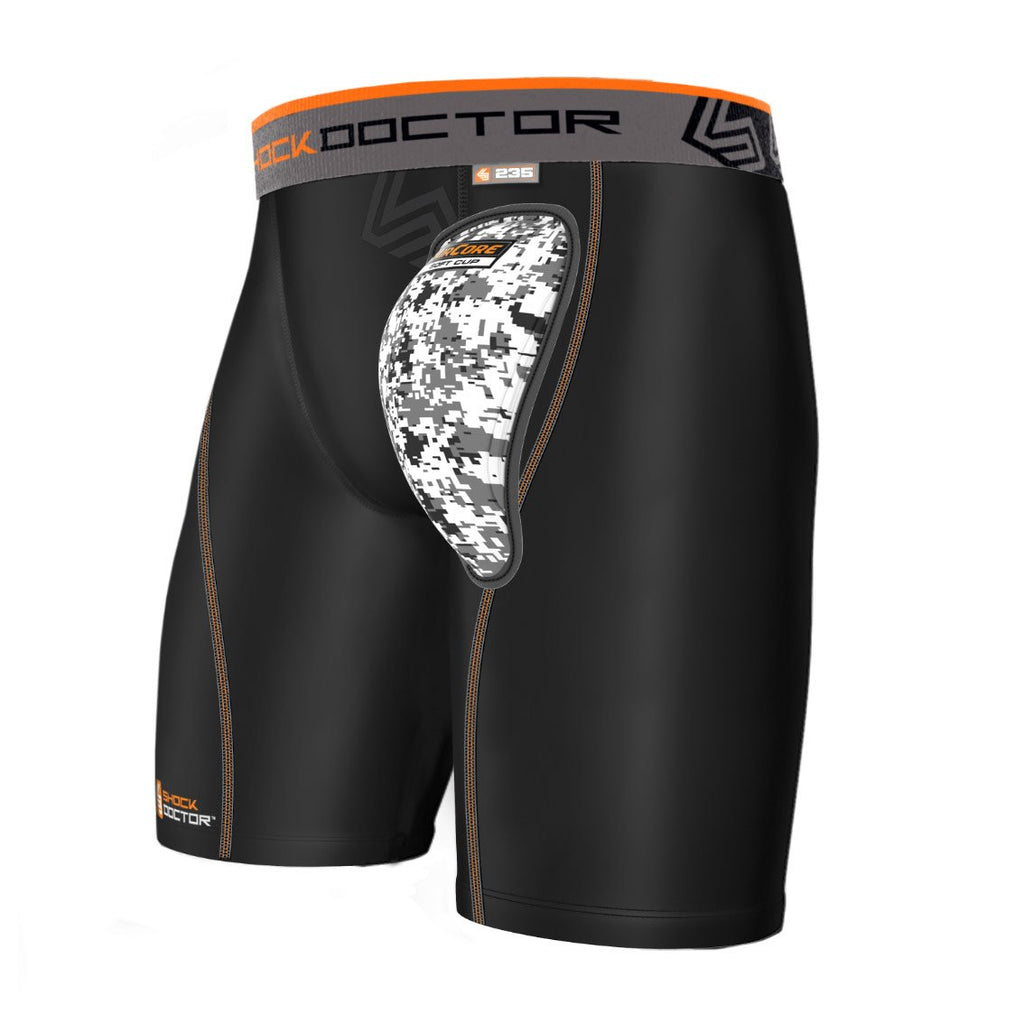 PHANTOM ATHLETICS - Kompressionshose mit  AirCore Soft Cup Tiefschutz